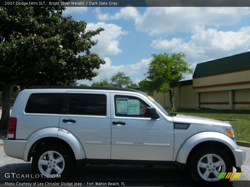 Bright Silver Metallic / Dark Slate Gray 2007 Dodge Nitro SLT