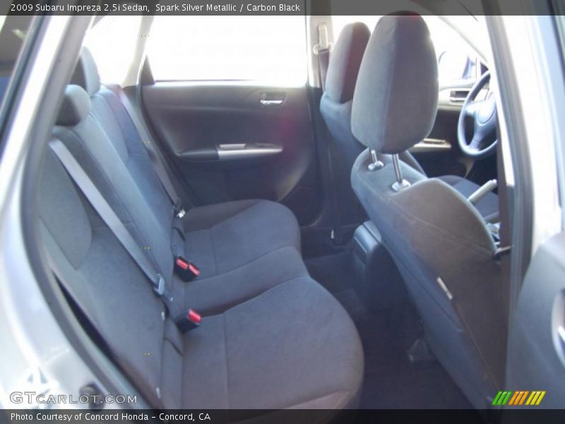 Spark Silver Metallic / Carbon Black 2009 Subaru Impreza 2.5i Sedan