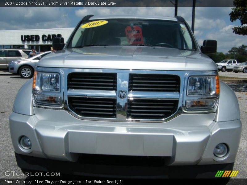 Bright Silver Metallic / Dark Slate Gray 2007 Dodge Nitro SLT