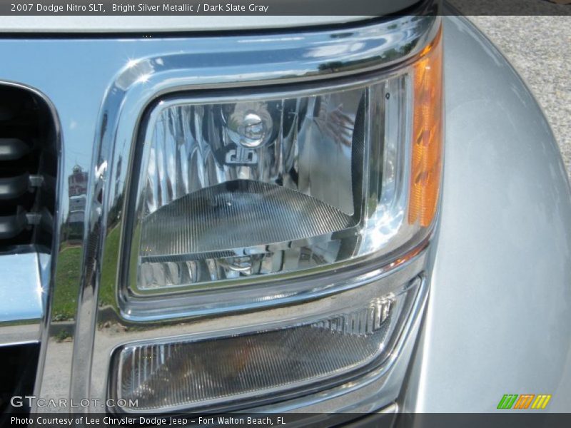 Bright Silver Metallic / Dark Slate Gray 2007 Dodge Nitro SLT