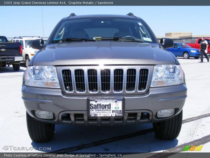 Graphite Metallic / Sandstone 2003 Jeep Grand Cherokee Limited 4x4