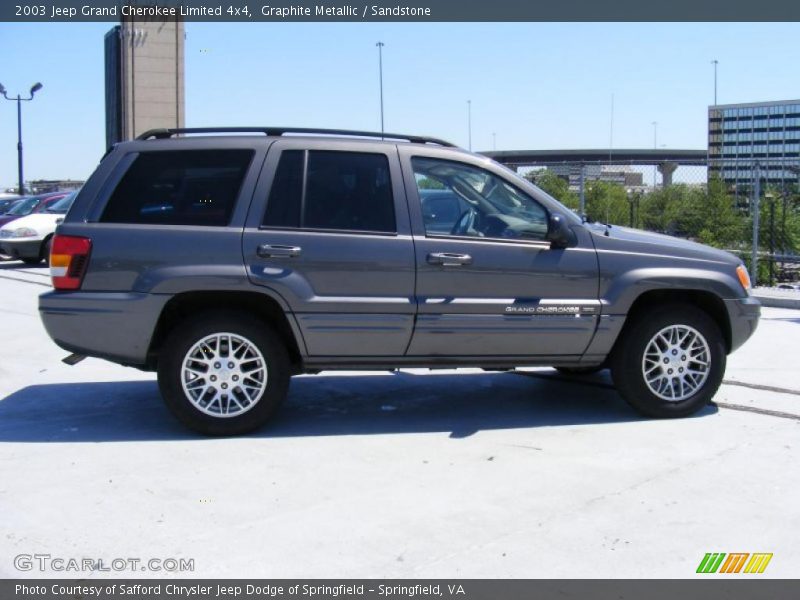 Graphite Metallic / Sandstone 2003 Jeep Grand Cherokee Limited 4x4