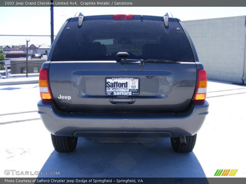 Graphite Metallic / Sandstone 2003 Jeep Grand Cherokee Limited 4x4