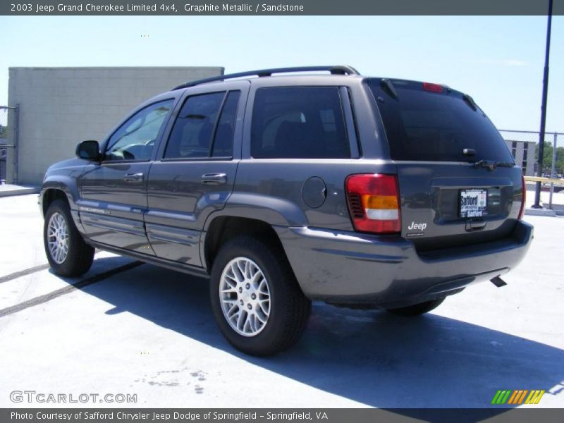Graphite Metallic / Sandstone 2003 Jeep Grand Cherokee Limited 4x4