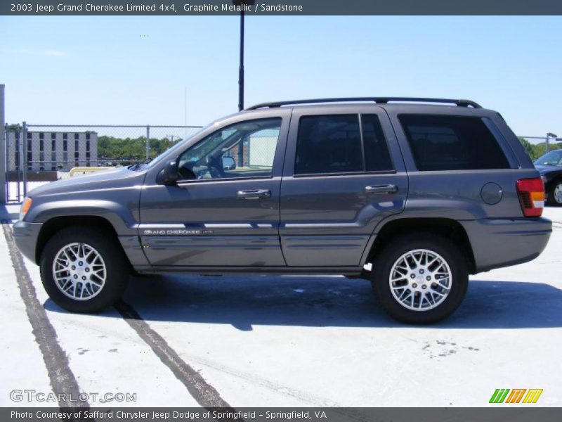 Graphite Metallic / Sandstone 2003 Jeep Grand Cherokee Limited 4x4