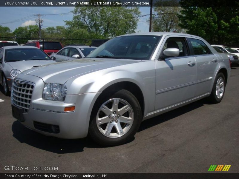 Bright Silver Metallic / Dark Slate Gray/Light Graystone 2007 Chrysler 300 Touring