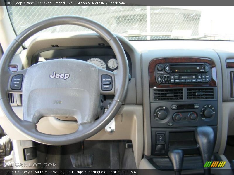 Graphite Metallic / Sandstone 2003 Jeep Grand Cherokee Limited 4x4