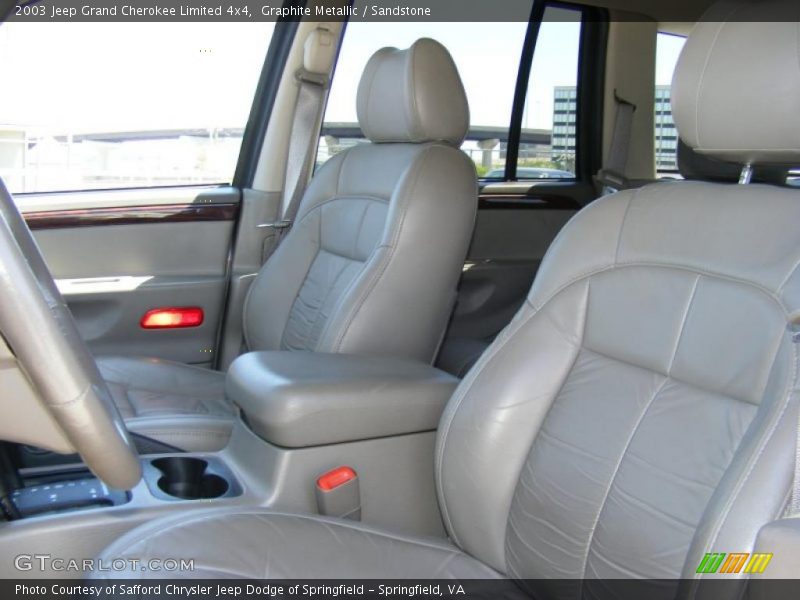 Graphite Metallic / Sandstone 2003 Jeep Grand Cherokee Limited 4x4