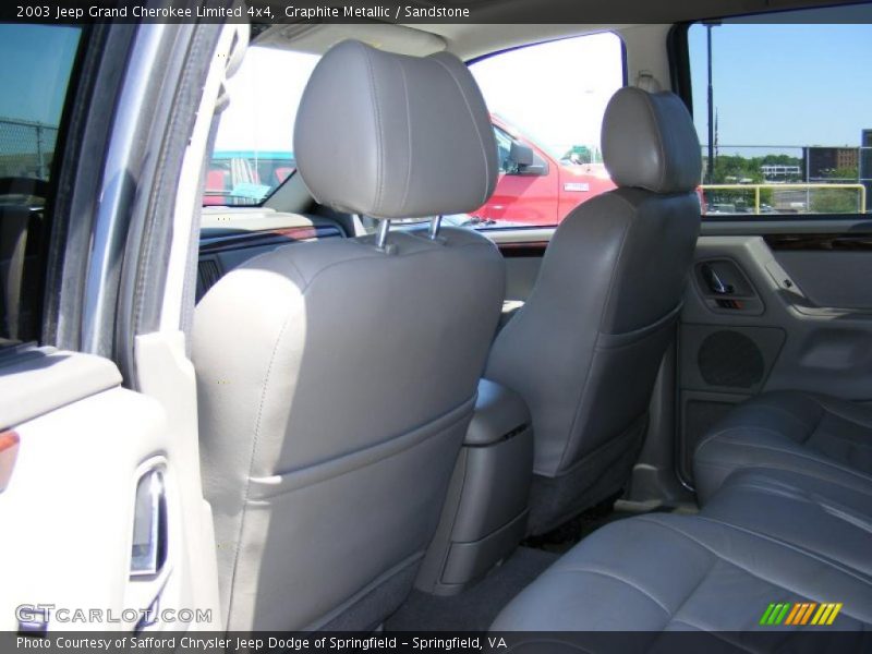 Graphite Metallic / Sandstone 2003 Jeep Grand Cherokee Limited 4x4