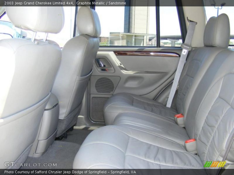 Graphite Metallic / Sandstone 2003 Jeep Grand Cherokee Limited 4x4
