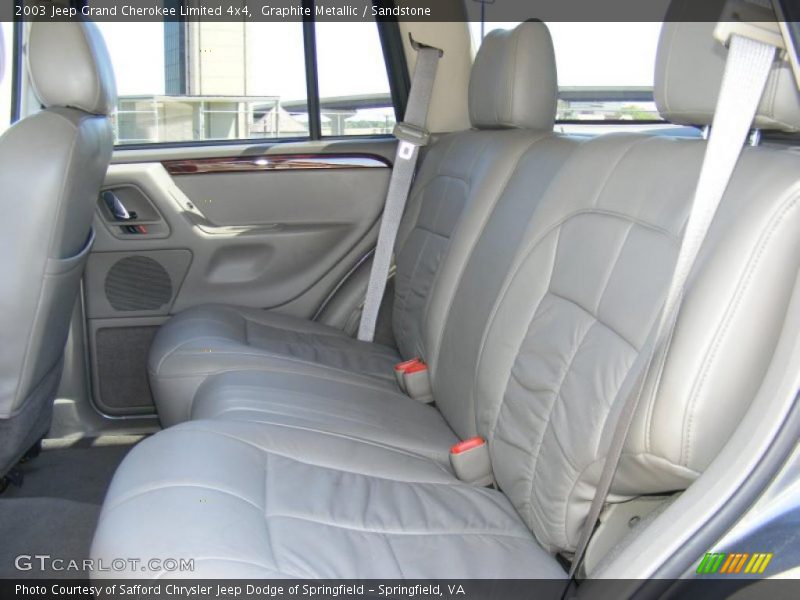Graphite Metallic / Sandstone 2003 Jeep Grand Cherokee Limited 4x4