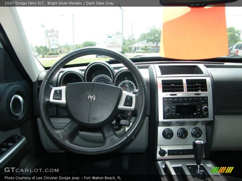 Bright Silver Metallic / Dark Slate Gray 2007 Dodge Nitro SLT