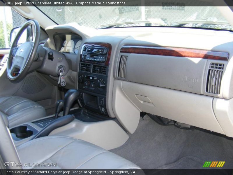 Graphite Metallic / Sandstone 2003 Jeep Grand Cherokee Limited 4x4