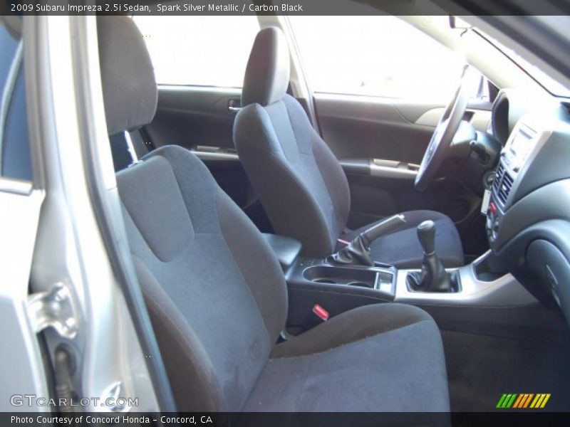 Spark Silver Metallic / Carbon Black 2009 Subaru Impreza 2.5i Sedan
