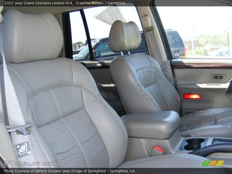 Graphite Metallic / Sandstone 2003 Jeep Grand Cherokee Limited 4x4