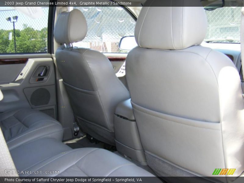 Graphite Metallic / Sandstone 2003 Jeep Grand Cherokee Limited 4x4