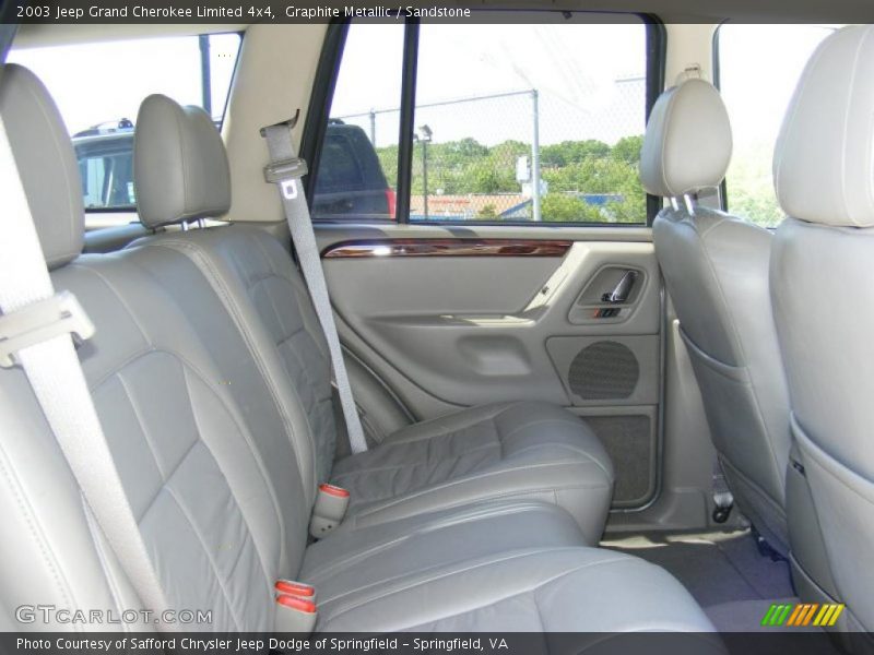 Graphite Metallic / Sandstone 2003 Jeep Grand Cherokee Limited 4x4