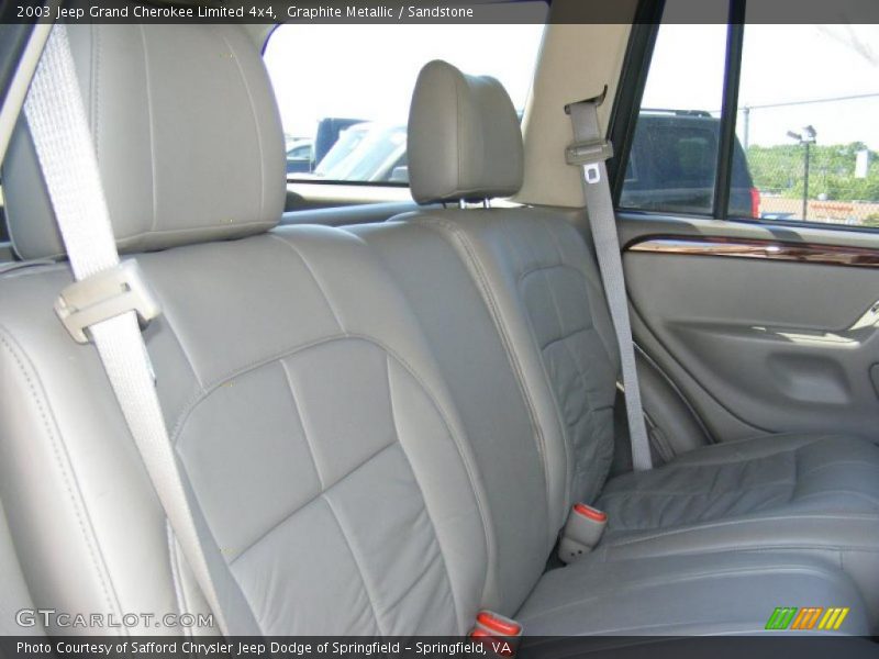 Graphite Metallic / Sandstone 2003 Jeep Grand Cherokee Limited 4x4