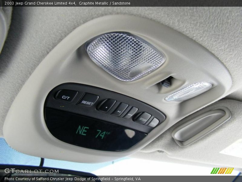 Graphite Metallic / Sandstone 2003 Jeep Grand Cherokee Limited 4x4