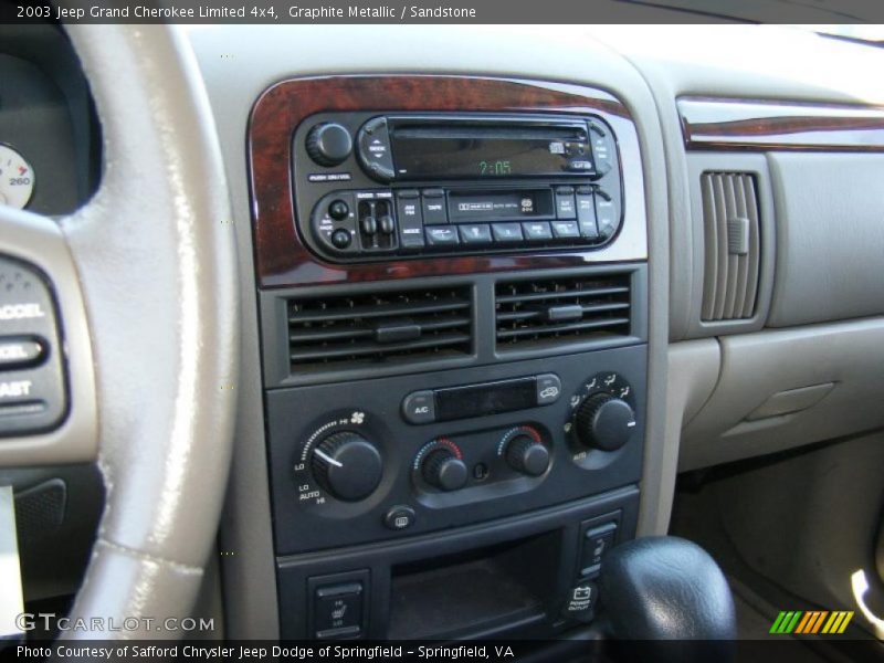 Graphite Metallic / Sandstone 2003 Jeep Grand Cherokee Limited 4x4