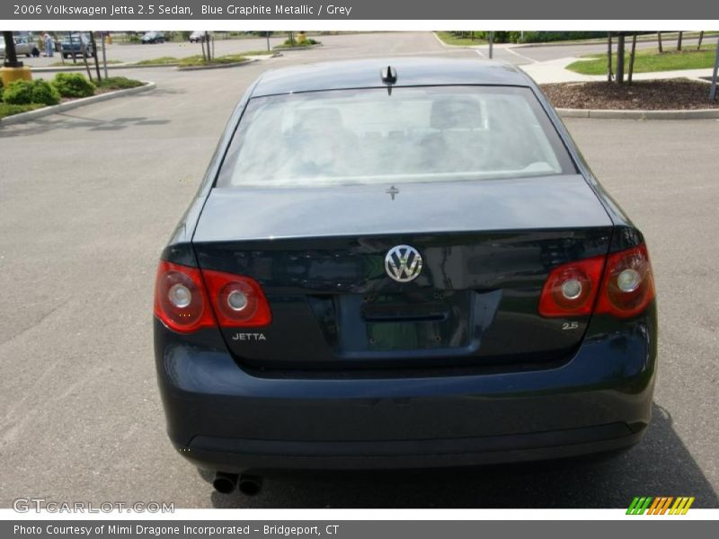 Blue Graphite Metallic / Grey 2006 Volkswagen Jetta 2.5 Sedan