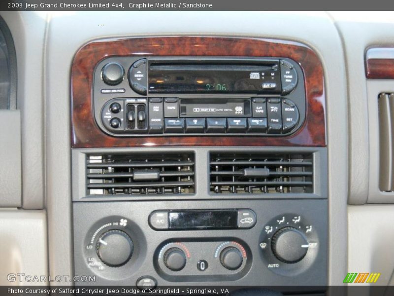 Graphite Metallic / Sandstone 2003 Jeep Grand Cherokee Limited 4x4