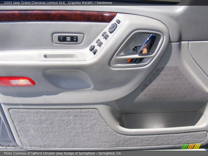 Graphite Metallic / Sandstone 2003 Jeep Grand Cherokee Limited 4x4