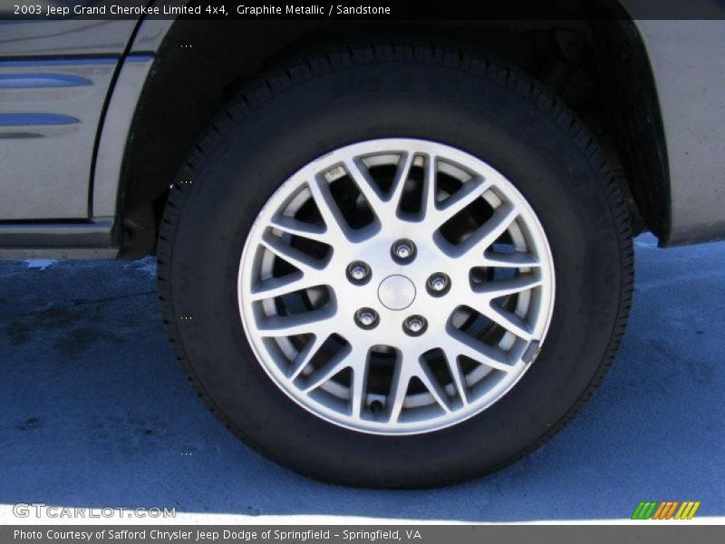 Graphite Metallic / Sandstone 2003 Jeep Grand Cherokee Limited 4x4