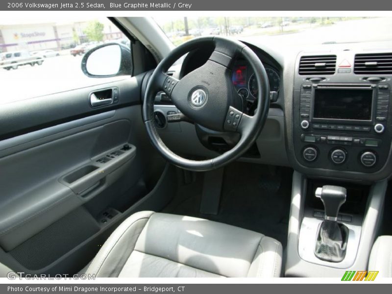 Blue Graphite Metallic / Grey 2006 Volkswagen Jetta 2.5 Sedan