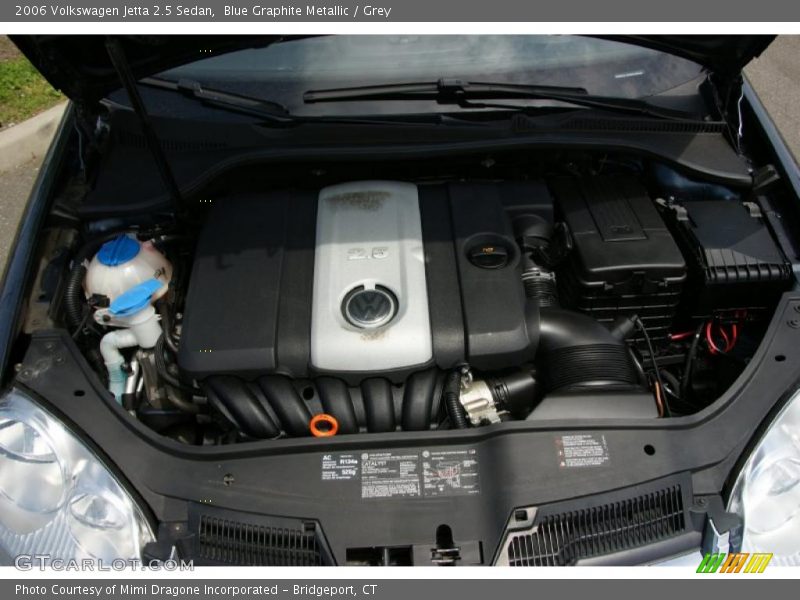 Blue Graphite Metallic / Grey 2006 Volkswagen Jetta 2.5 Sedan