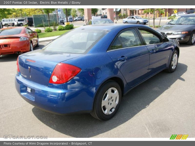 Electric Blue Metallic / Ebony 2007 Pontiac G6 Sedan