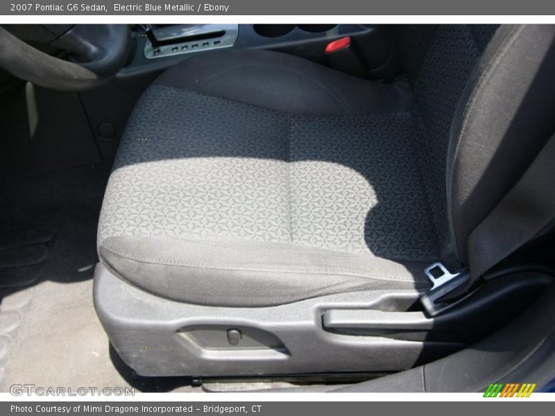 Electric Blue Metallic / Ebony 2007 Pontiac G6 Sedan