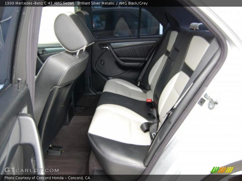 Brilliant Silver Metallic / AMG Black/Grey 1999 Mercedes-Benz C 43 AMG Sedan
