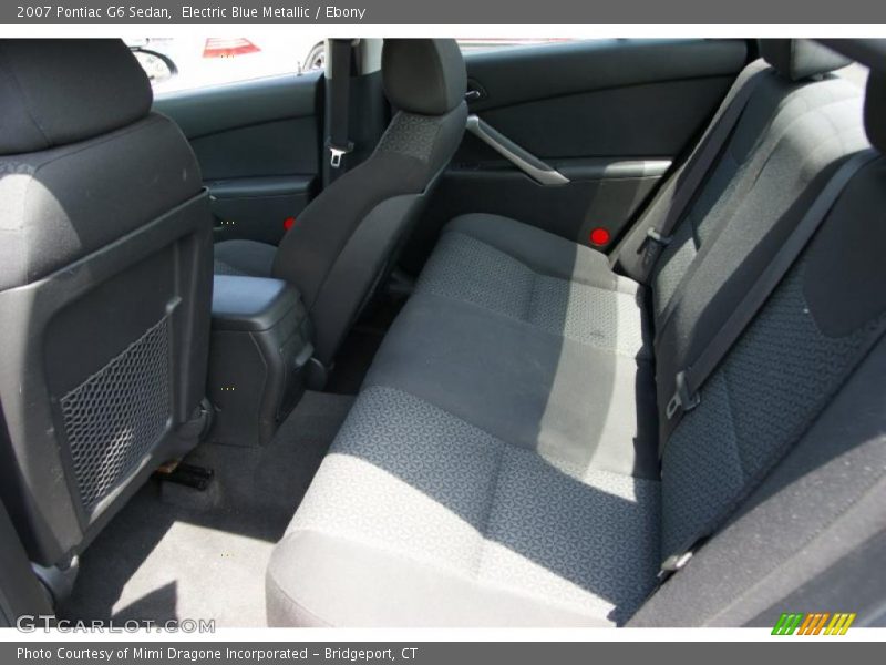 Electric Blue Metallic / Ebony 2007 Pontiac G6 Sedan