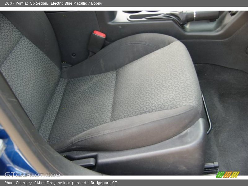 Electric Blue Metallic / Ebony 2007 Pontiac G6 Sedan