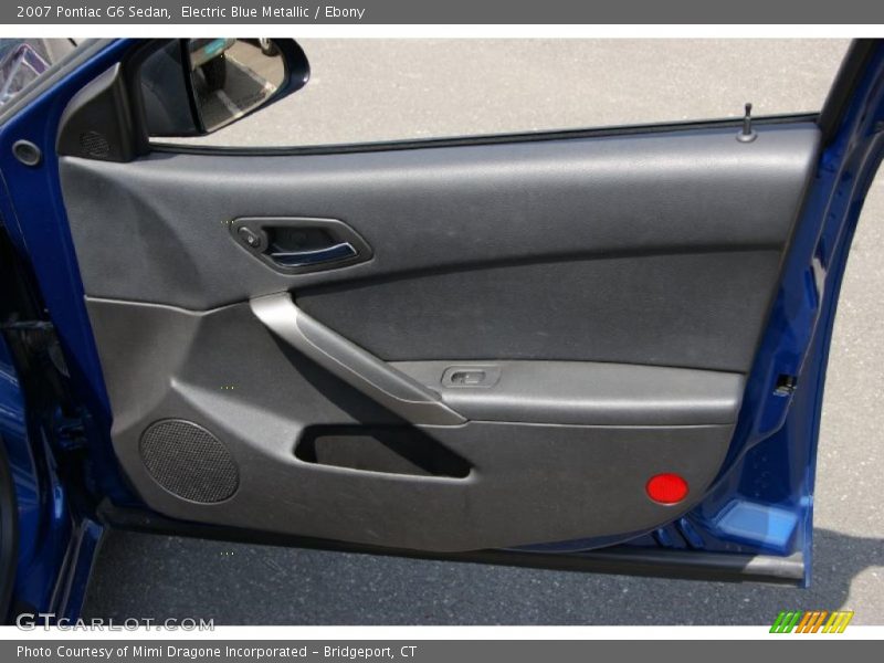 Electric Blue Metallic / Ebony 2007 Pontiac G6 Sedan