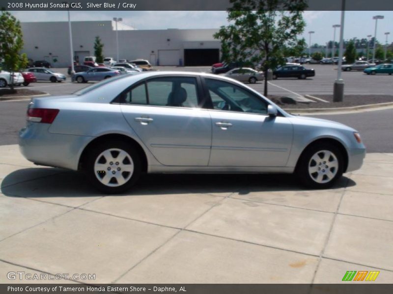 Silver Blue / Gray 2008 Hyundai Sonata GLS