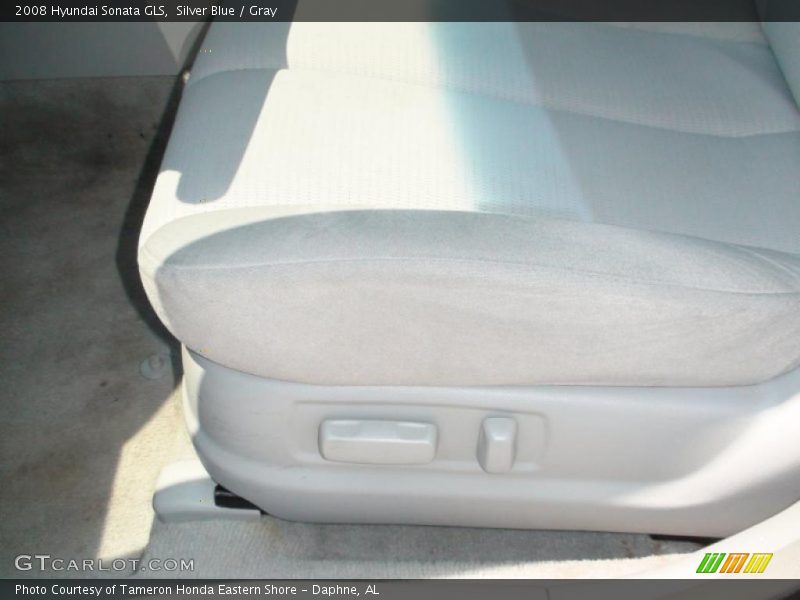 Silver Blue / Gray 2008 Hyundai Sonata GLS