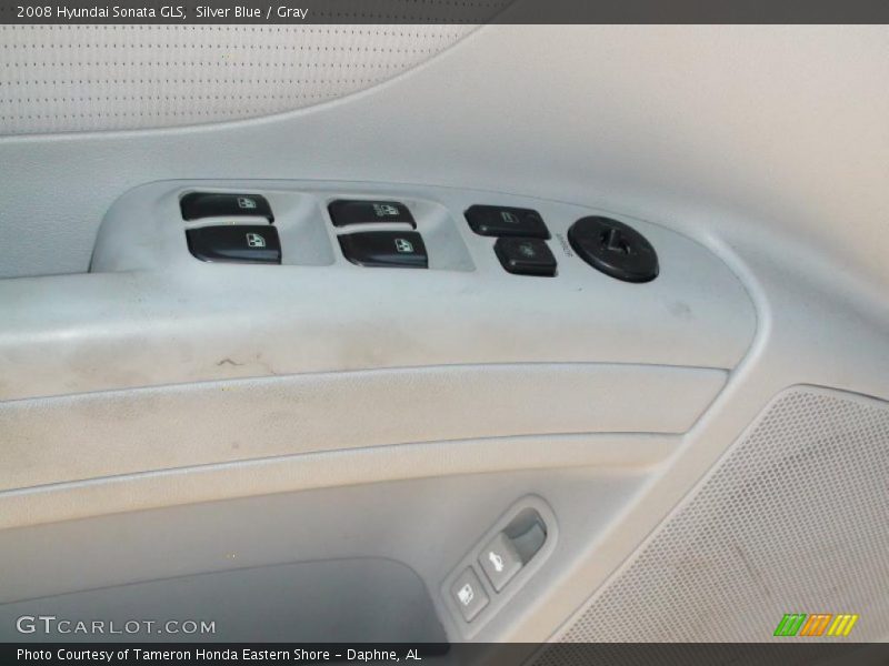 Silver Blue / Gray 2008 Hyundai Sonata GLS