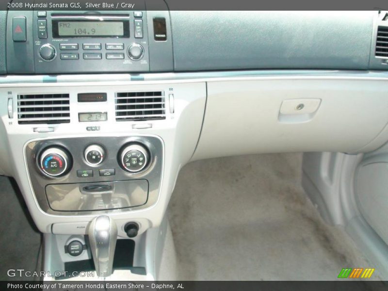 Silver Blue / Gray 2008 Hyundai Sonata GLS