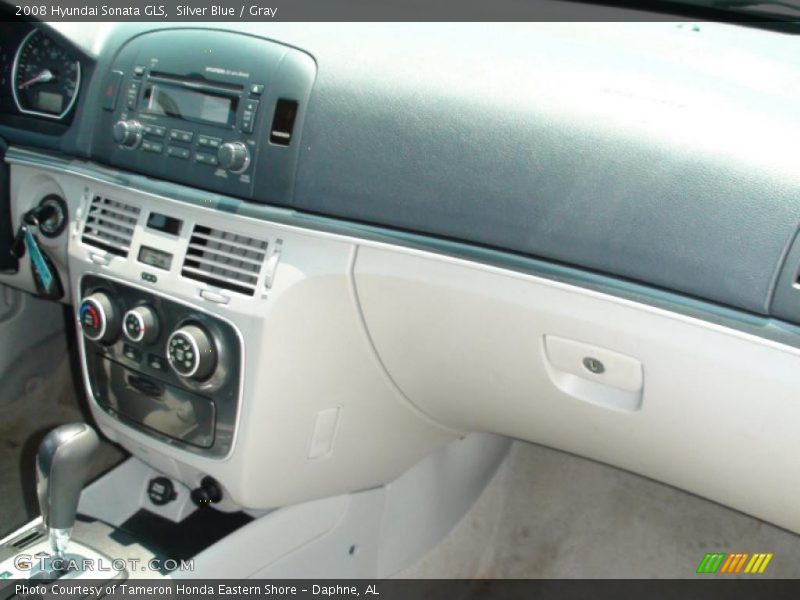 Silver Blue / Gray 2008 Hyundai Sonata GLS