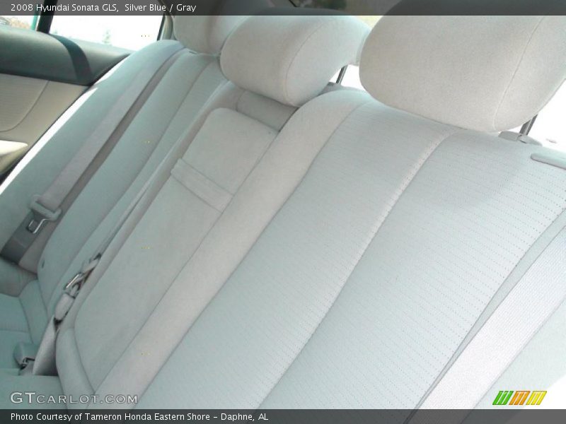 Silver Blue / Gray 2008 Hyundai Sonata GLS