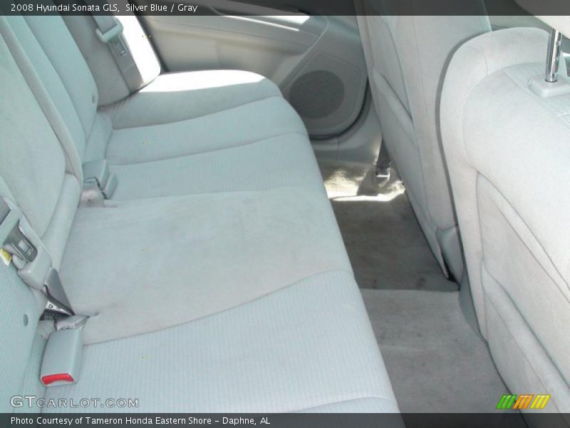 Silver Blue / Gray 2008 Hyundai Sonata GLS