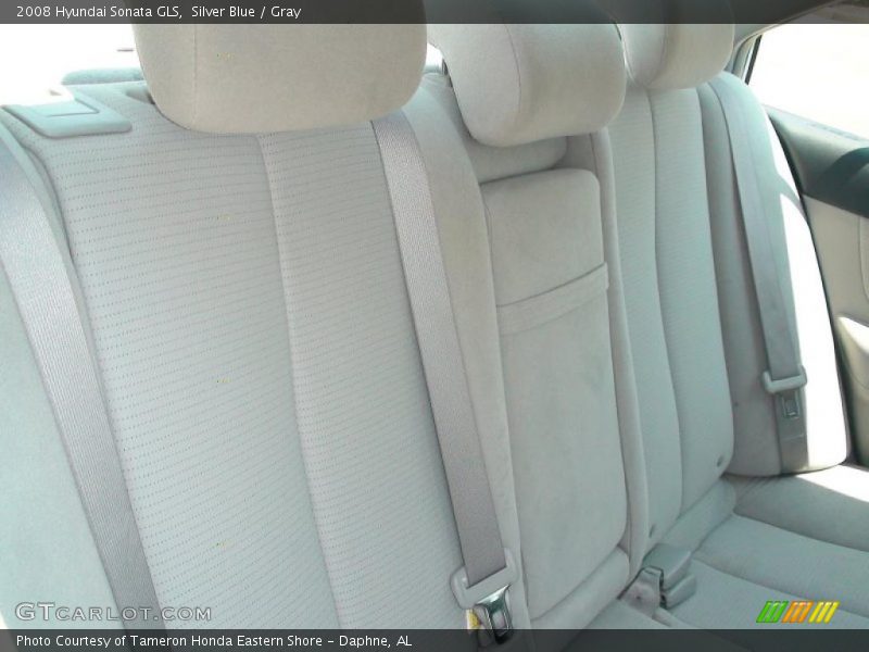 Silver Blue / Gray 2008 Hyundai Sonata GLS