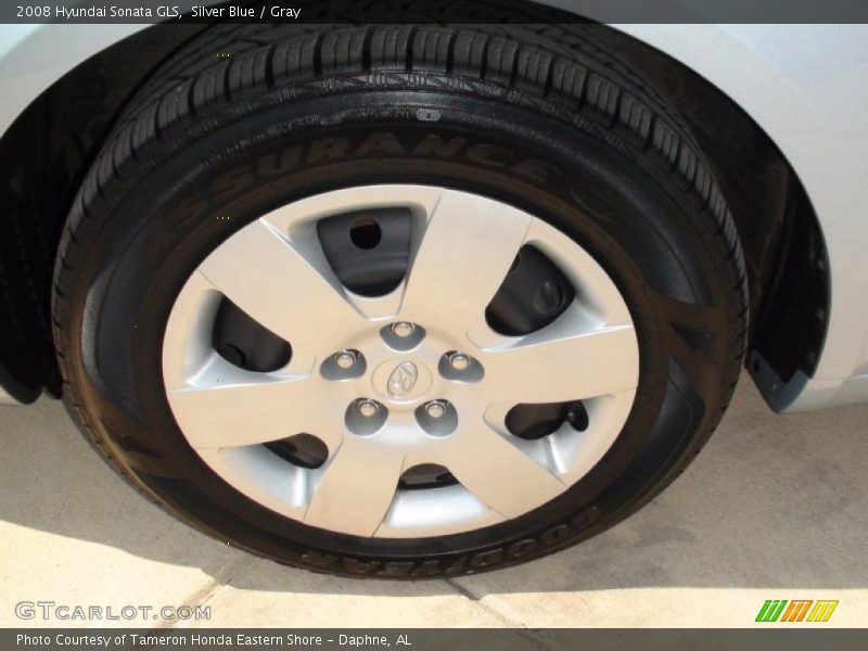 Silver Blue / Gray 2008 Hyundai Sonata GLS