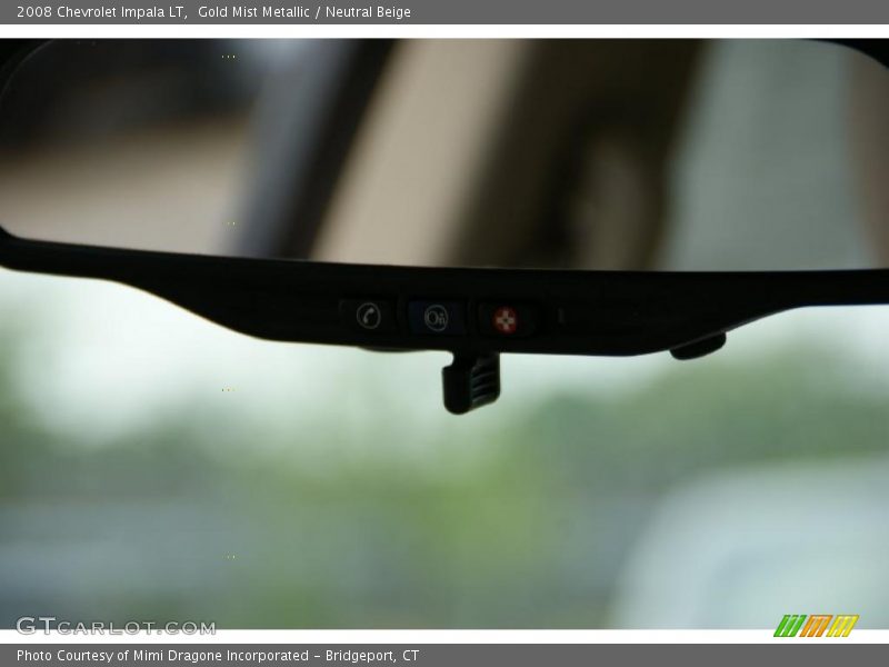 Gold Mist Metallic / Neutral Beige 2008 Chevrolet Impala LT