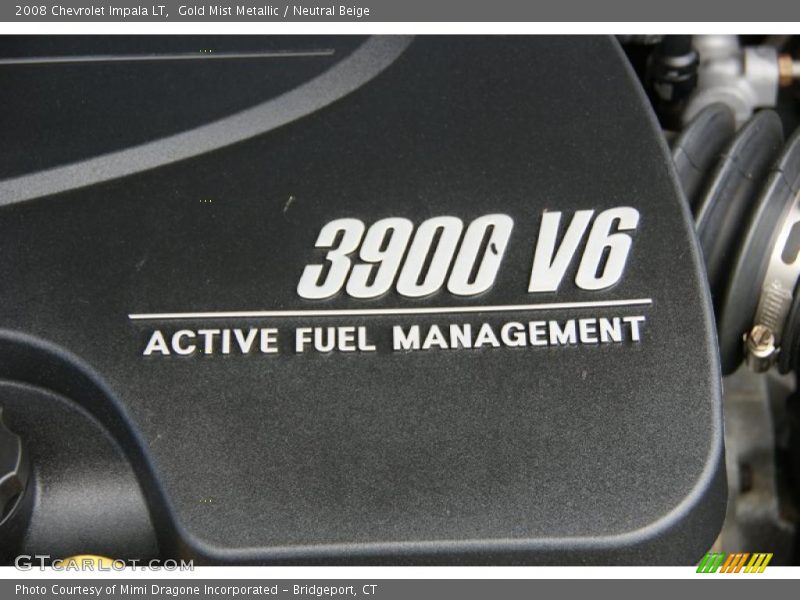 Gold Mist Metallic / Neutral Beige 2008 Chevrolet Impala LT