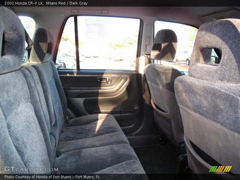 Milano Red / Dark Gray 2001 Honda CR-V LX