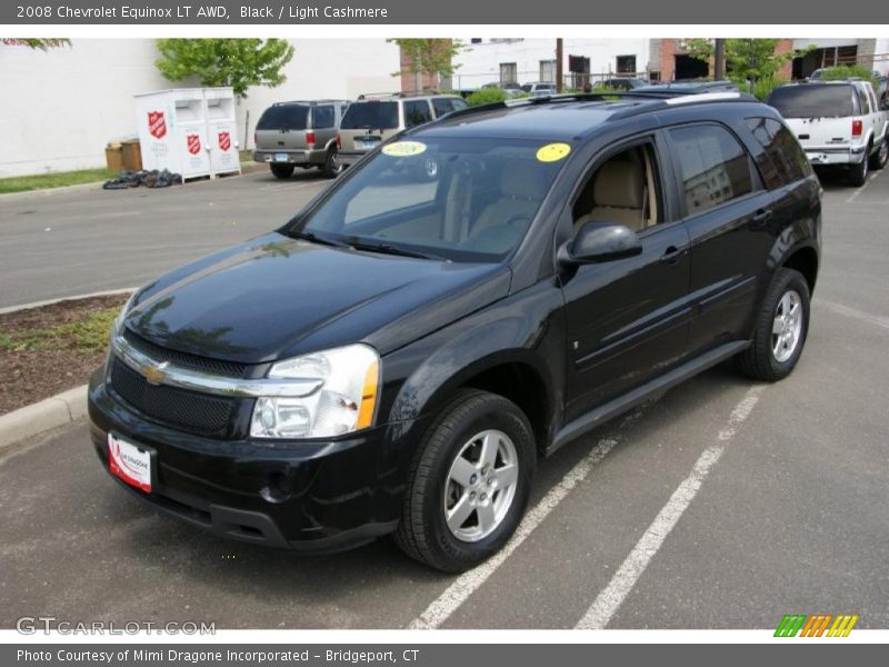 Black / Light Cashmere 2008 Chevrolet Equinox LT AWD