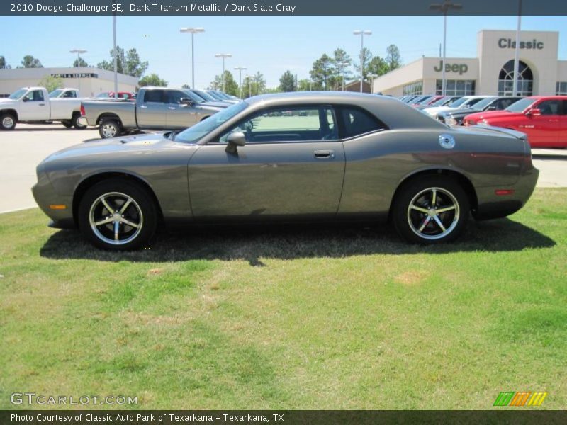 Dark Titanium Metallic / Dark Slate Gray 2010 Dodge Challenger SE